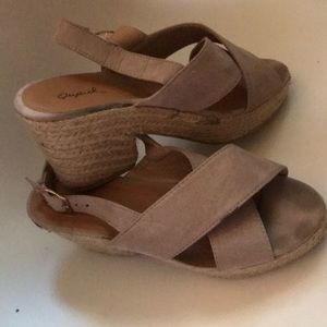 Qupid slingback espadrille